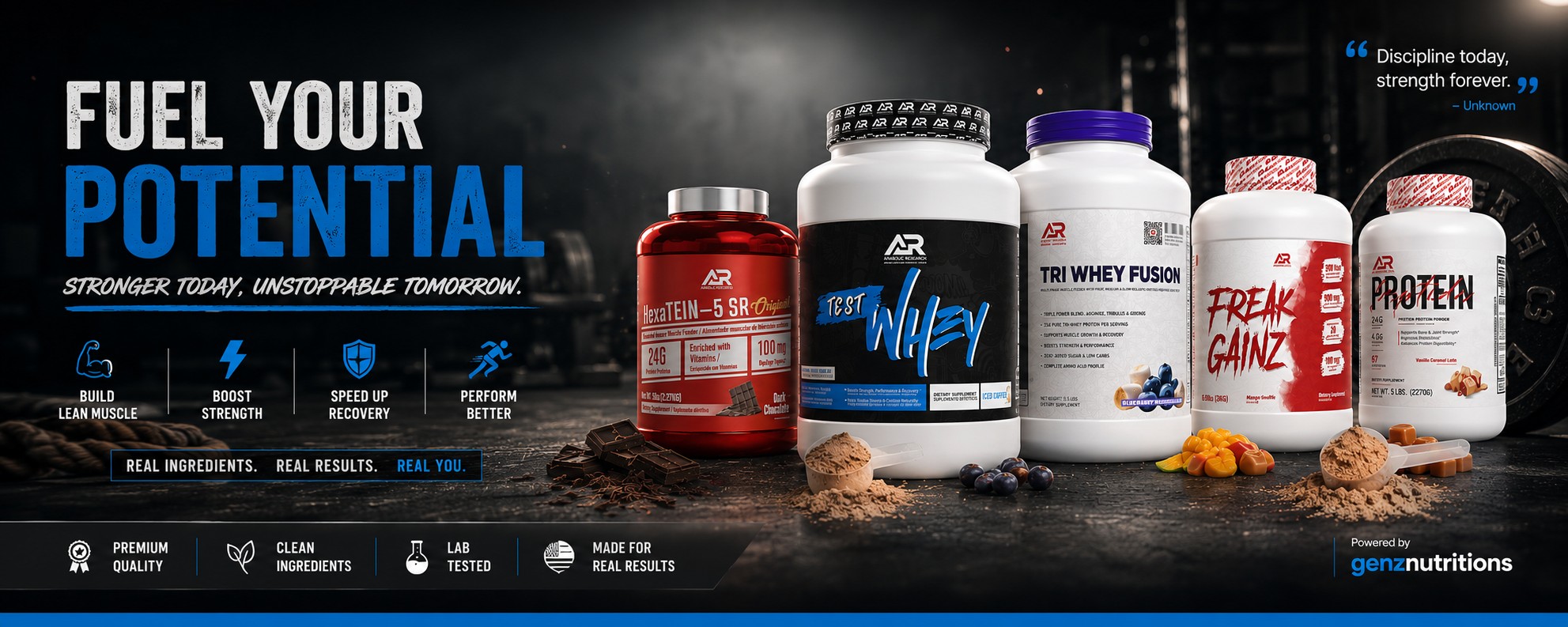Whey protein — the ultimate fuel